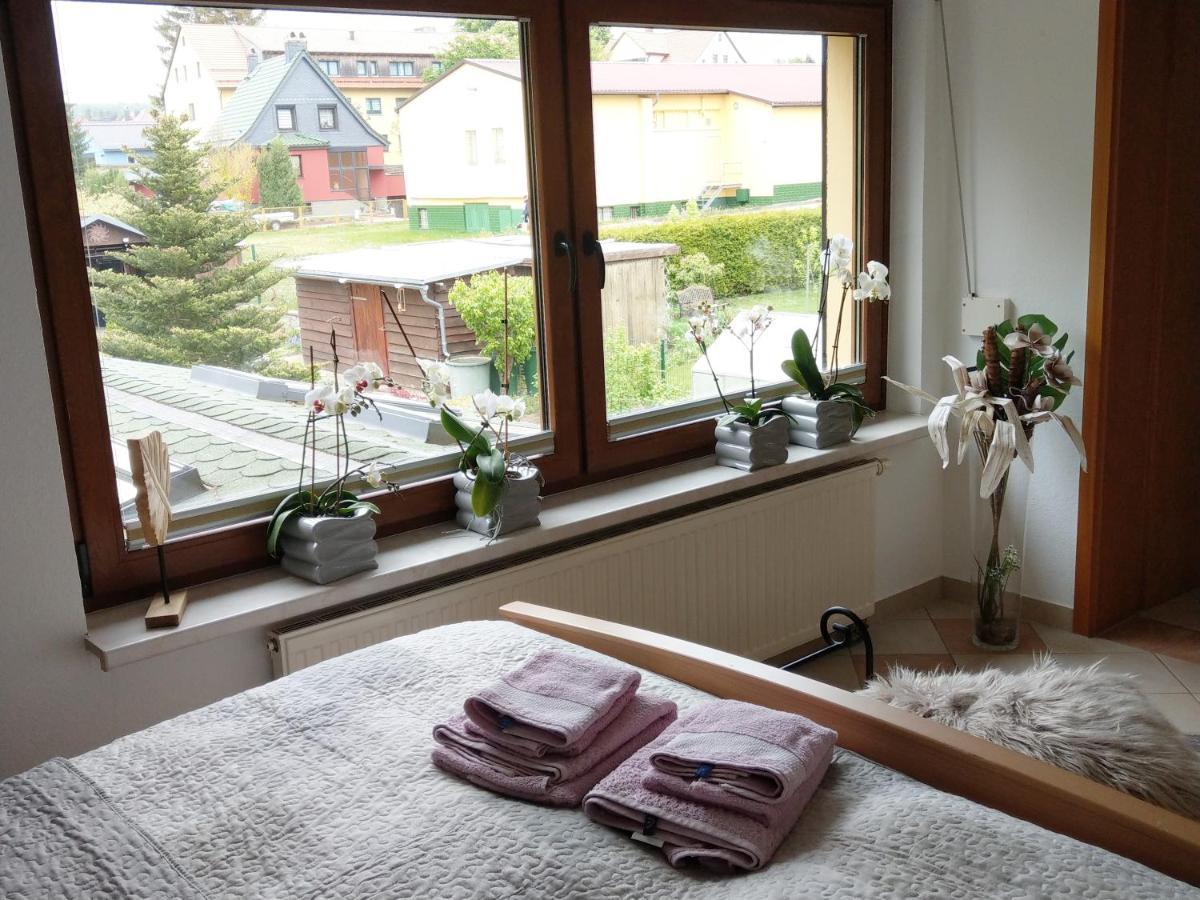 Ferienhaus Prinzler Friedrichsbrunn Esterno foto